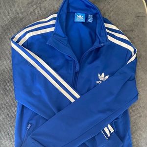 Adidas track jacket blue (kids M)